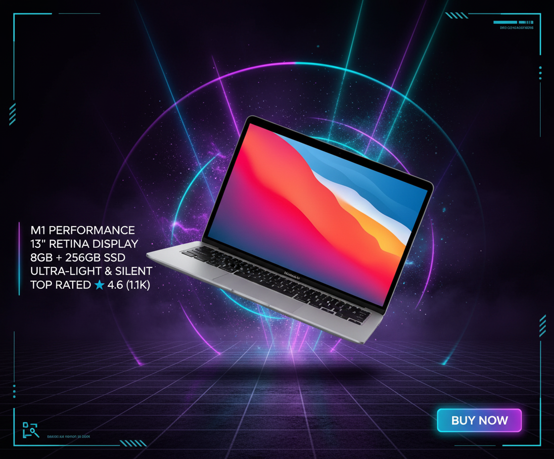 Visual summary of results users can expect from AI Frame product listings